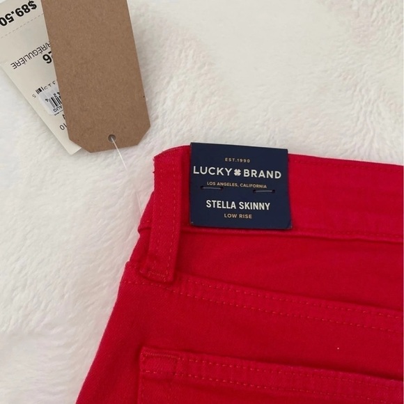(NWT) LUCKY ☘︎︎ BRAND Stella Skinny Low Rise Jeans, Size: 2/26 - Picture 9 of 12